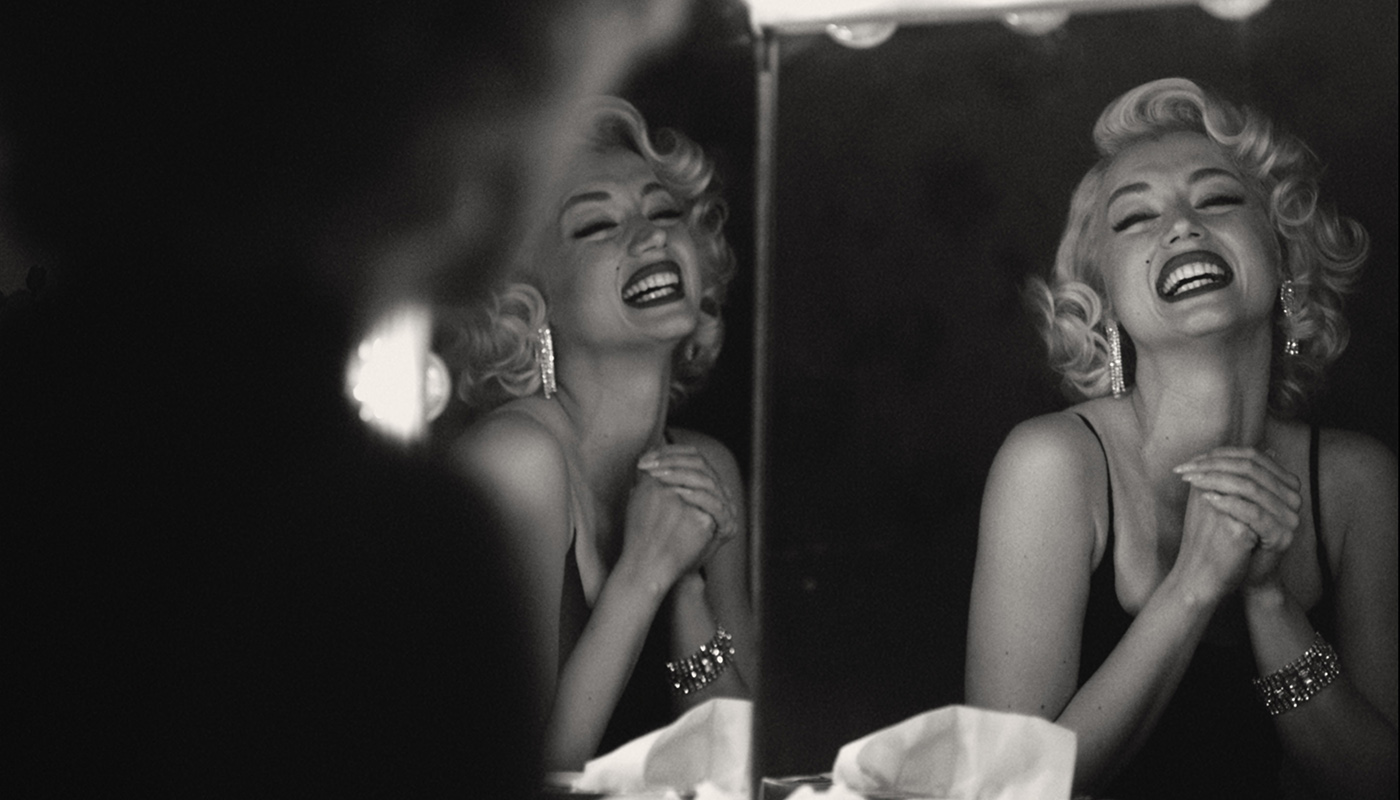 Ana de Armas como Marilyn Monroe