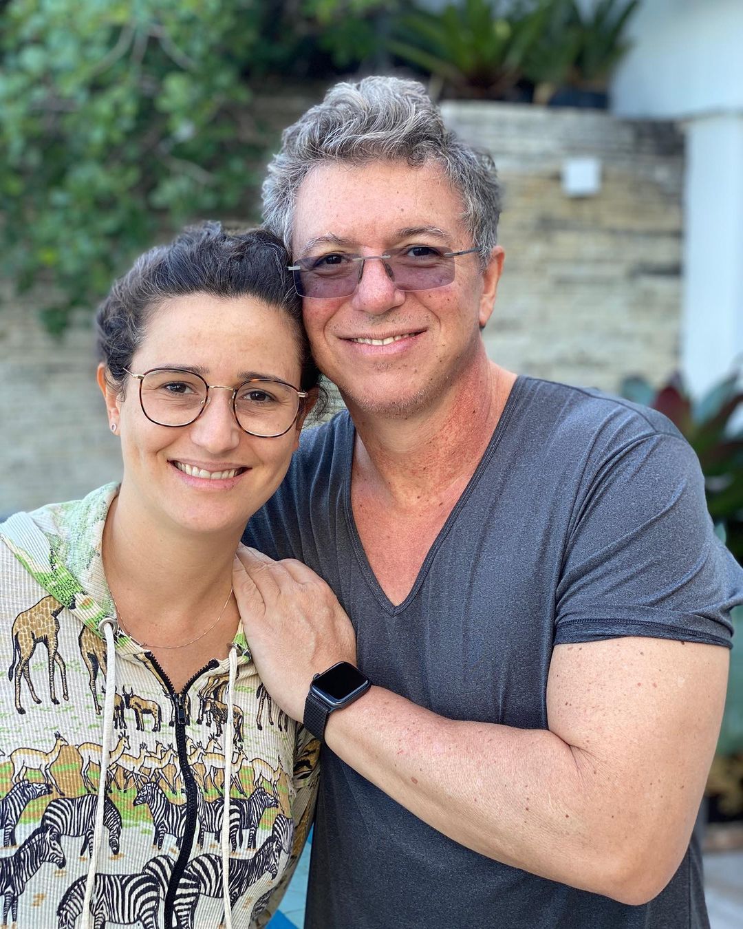 Boninho e Marianna, filha mais velha, fruto de sua união com Narcisa Tamborindeguy