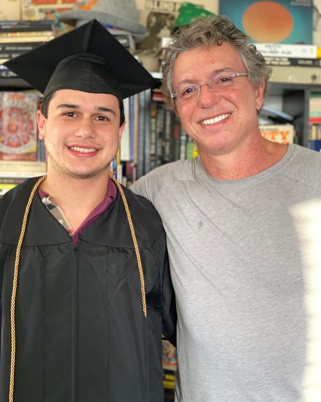 Boninho e Pedro, o filho do meio