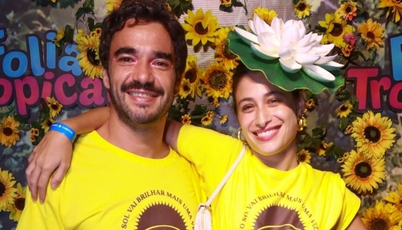 Caio Blat e Luisa Arraes