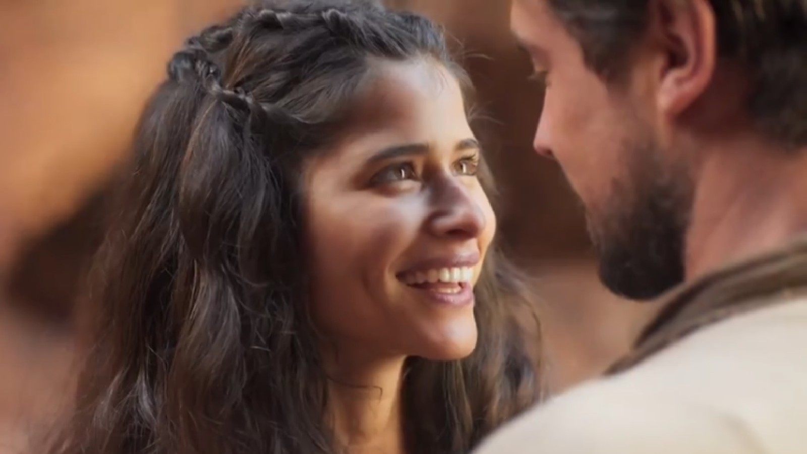 Candoca (Isadora Cruz) e Zé Paulino (Sérgio Guizé)