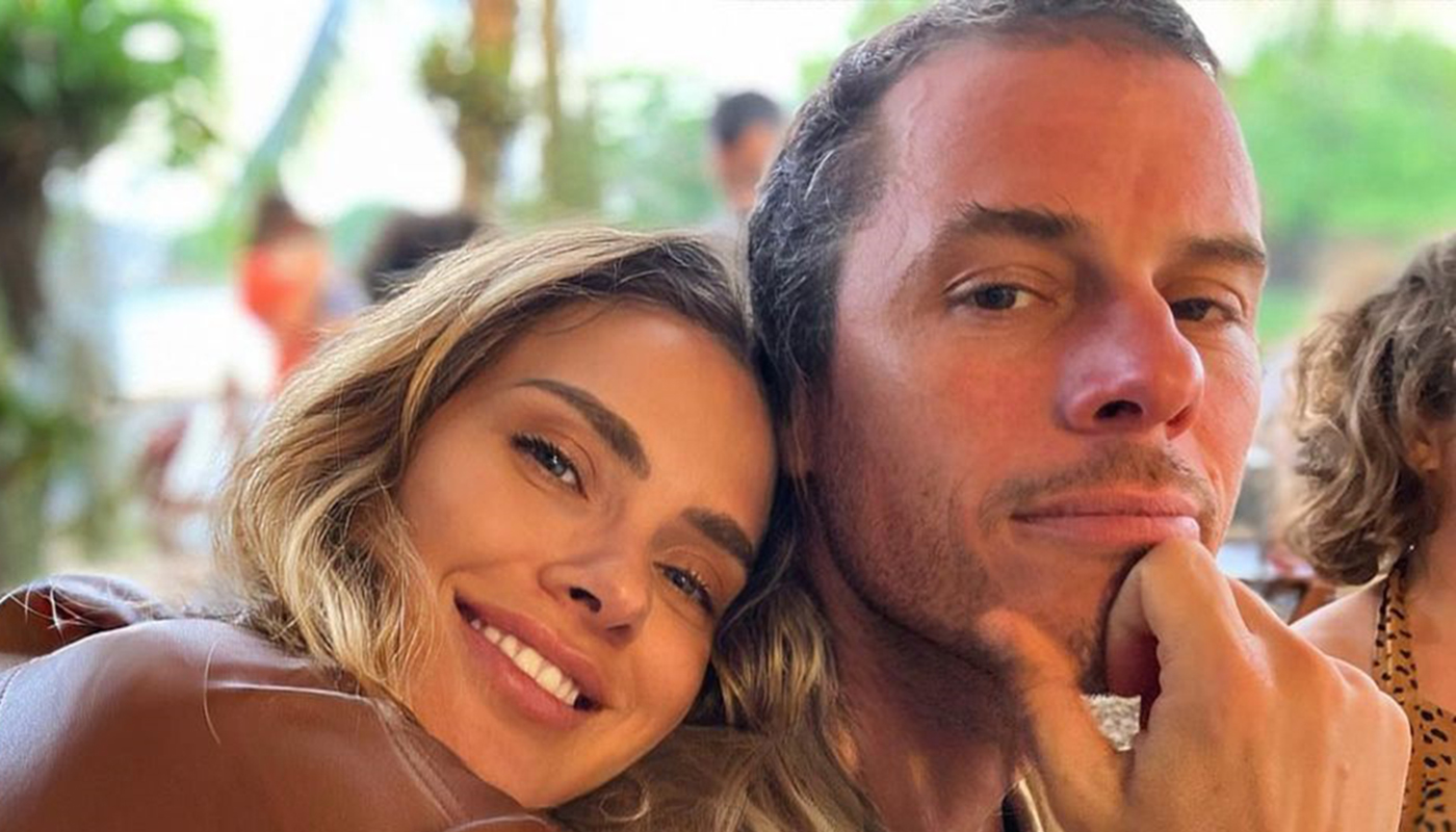 Carolina Dieckmann e Tiago Worcman