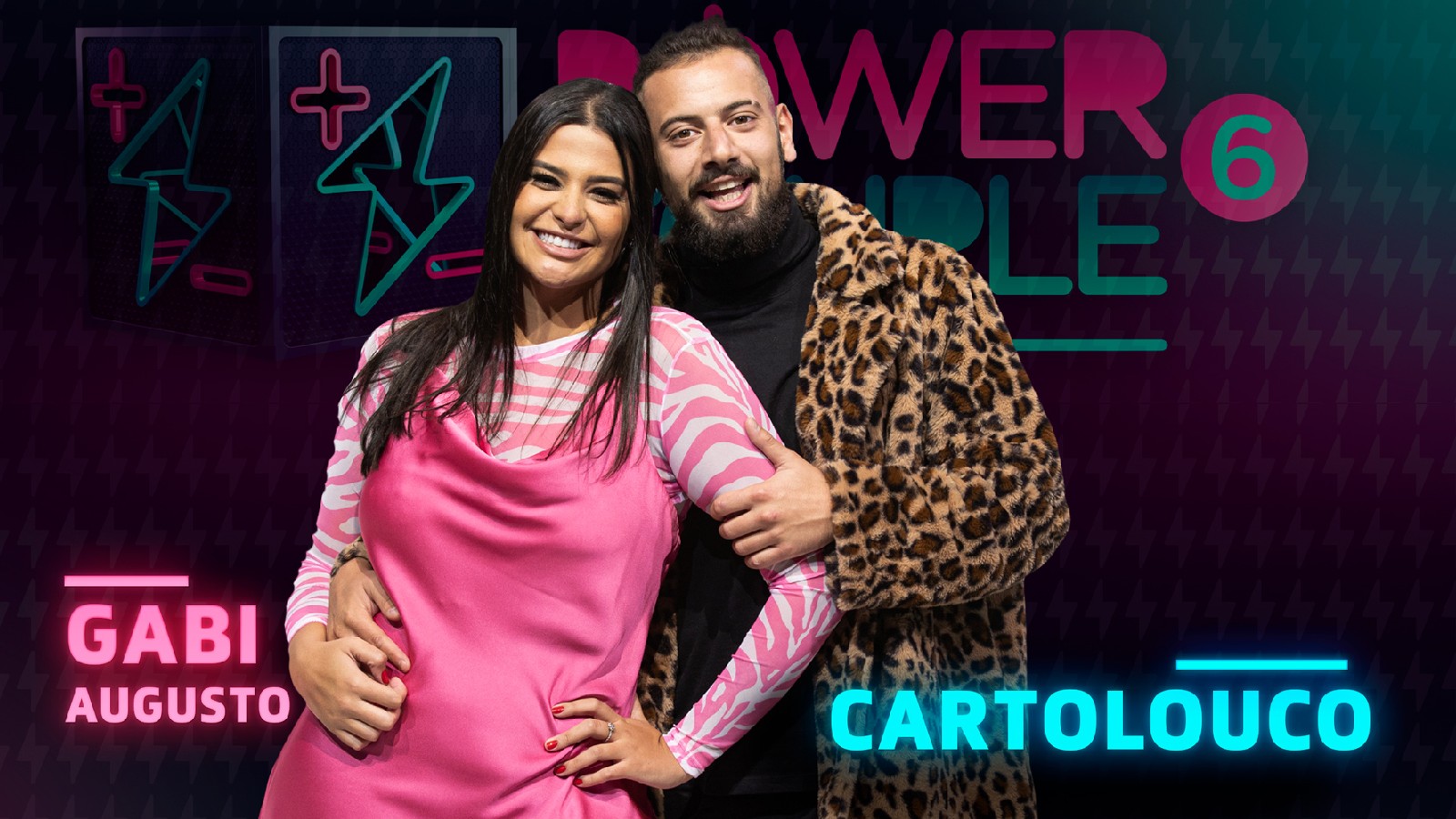 Cartolouco e sua namorada, Gabrielle Augusto