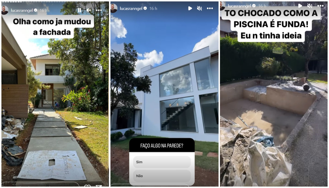 Nova mansão de Lucas Rangel
