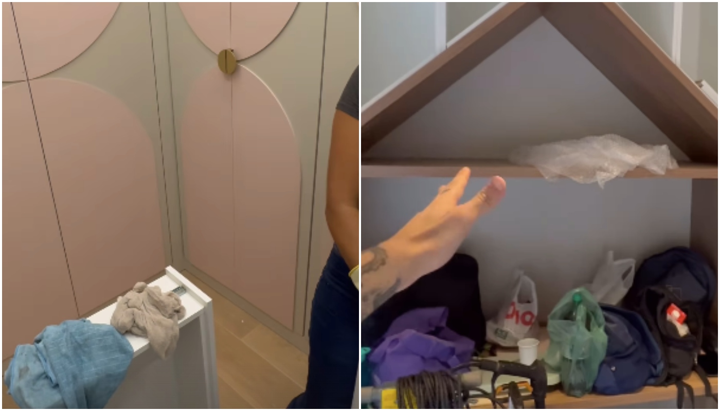 Assim como os pais, Lua também tem um closet