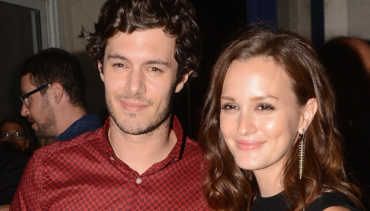 Adam Brody e Leighton Meester em 2012