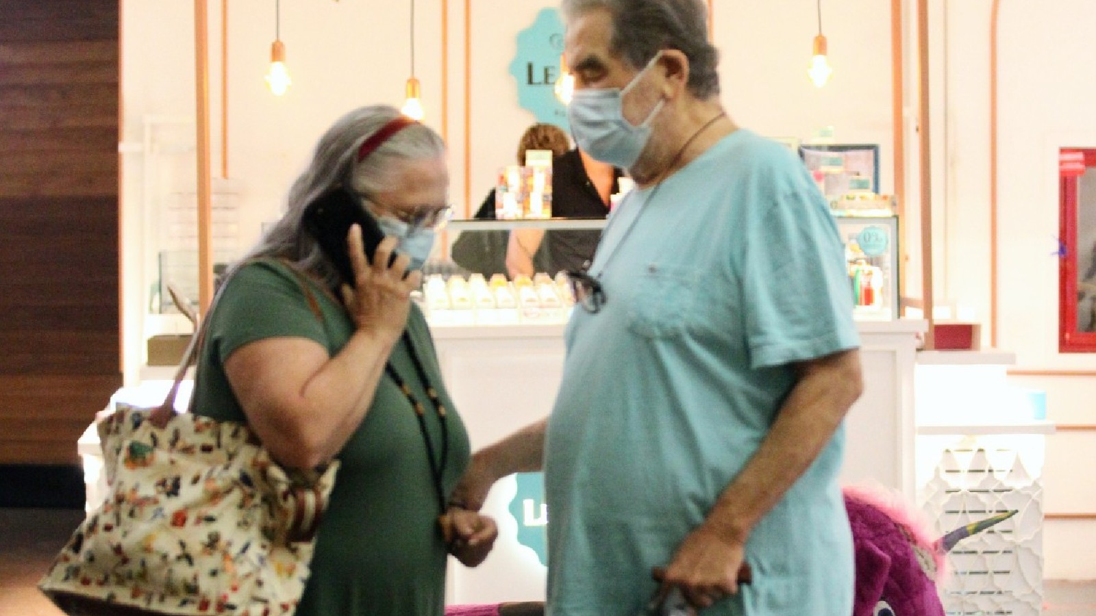 Cristina Mullins e Otávio Augusto