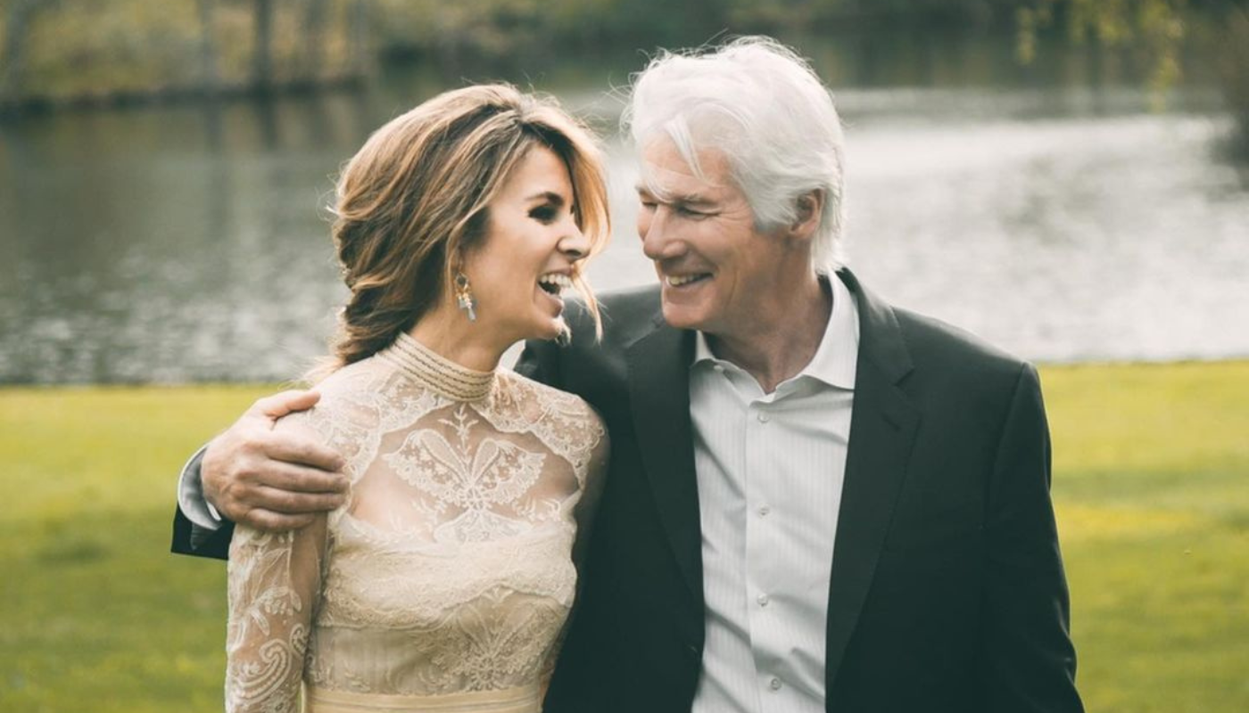 Richard Gere e Alejandra Silva são pais de dois filhos