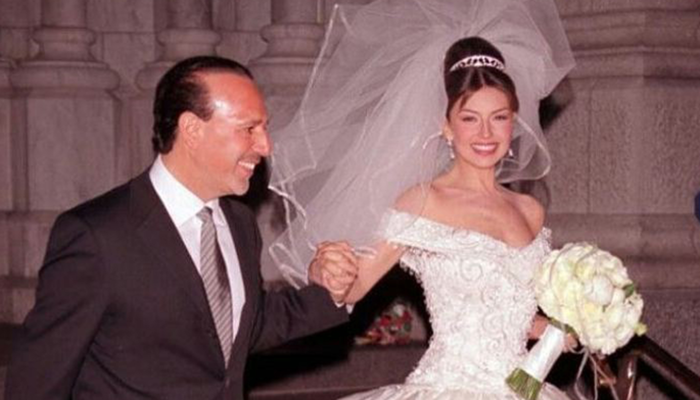 Casamento de Thalía e Tommy Mottola