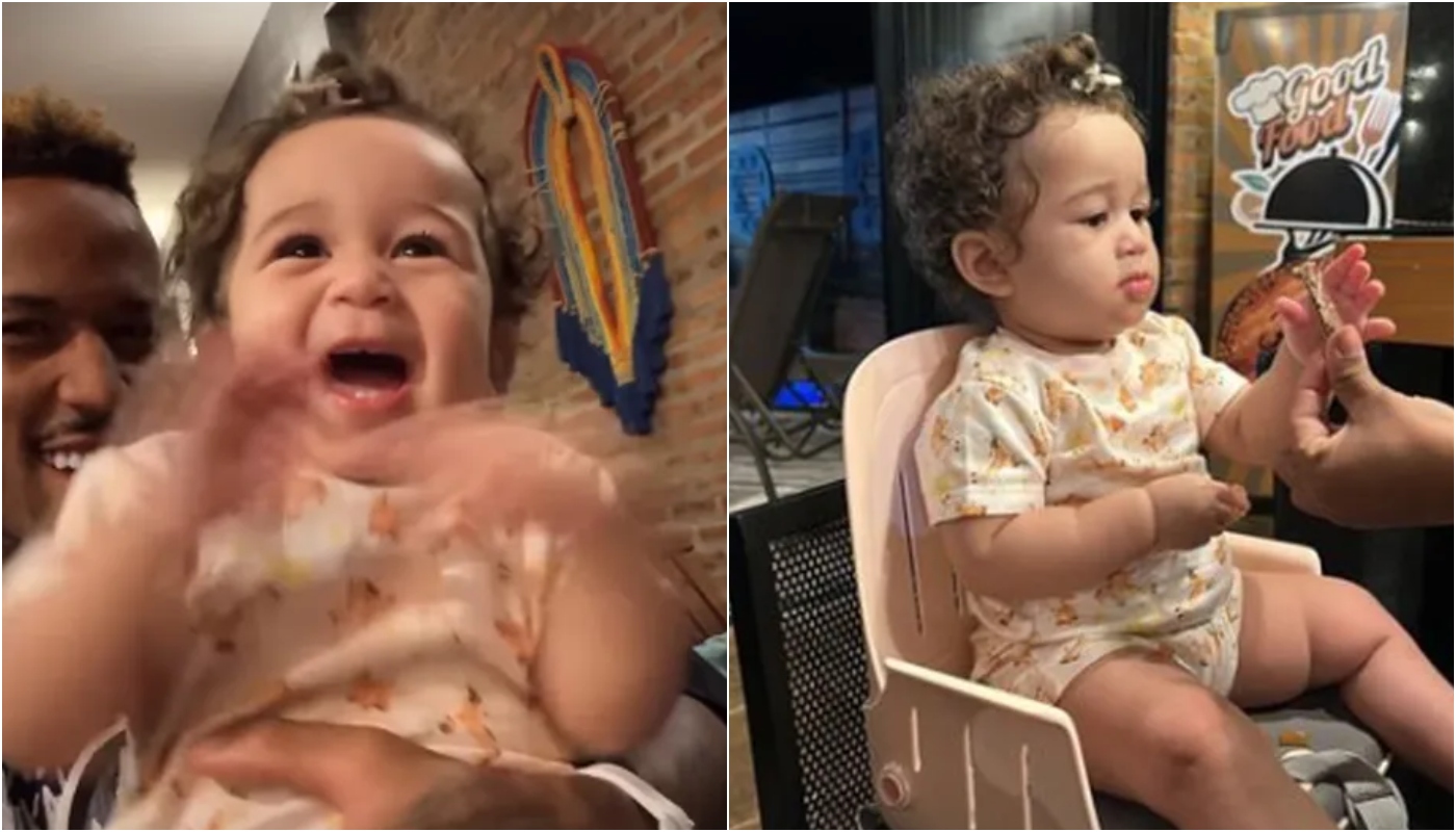Cecília se diverte com Karoline Lima e Éder Militão