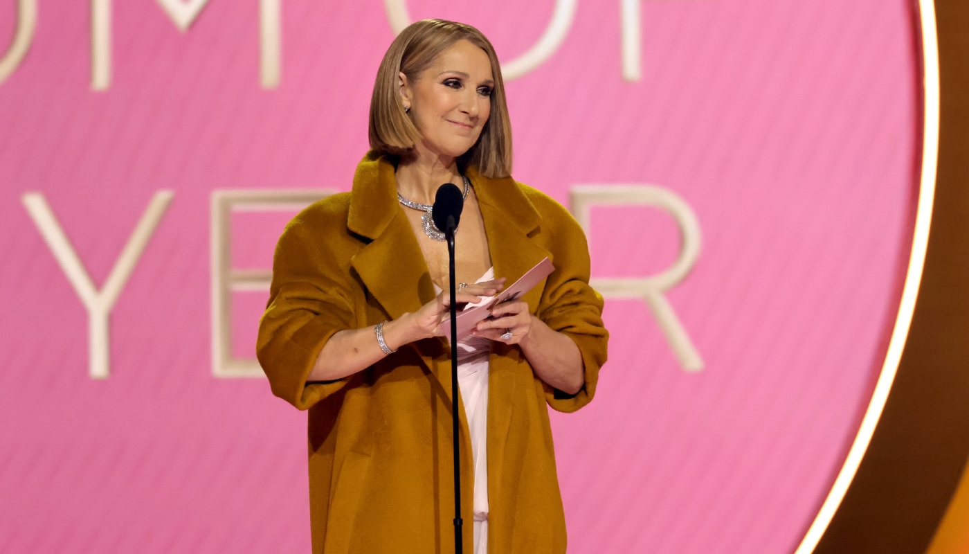 Céline Dion faz rara aparição no Grammy 2024