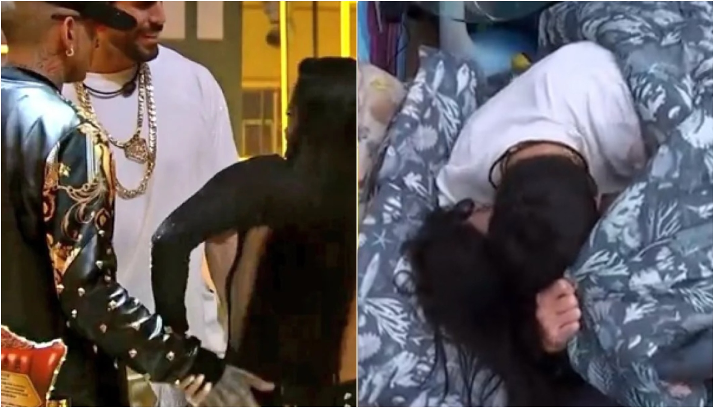 Cara de Sapato e MC Guimê em cenas com Dania no BBB23