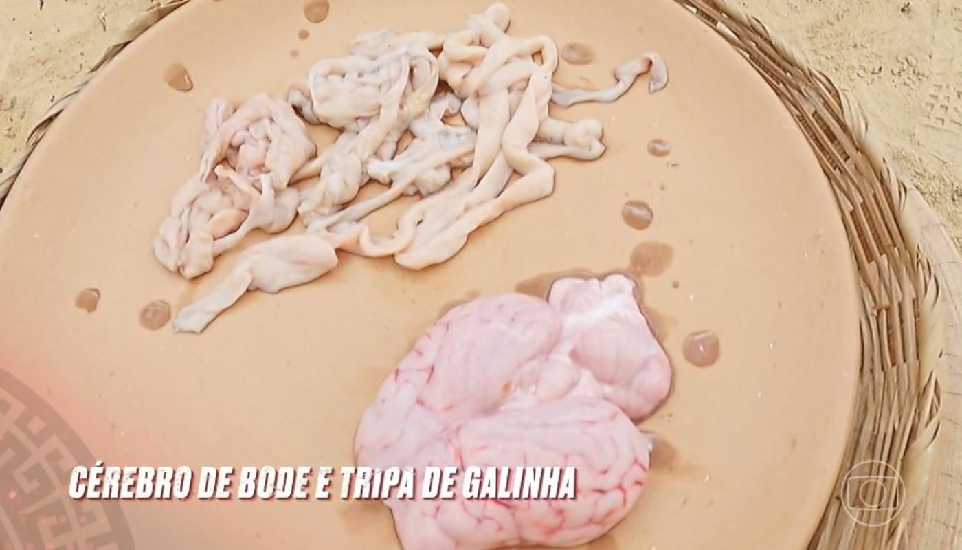 Um dos pratos da prova de comida do