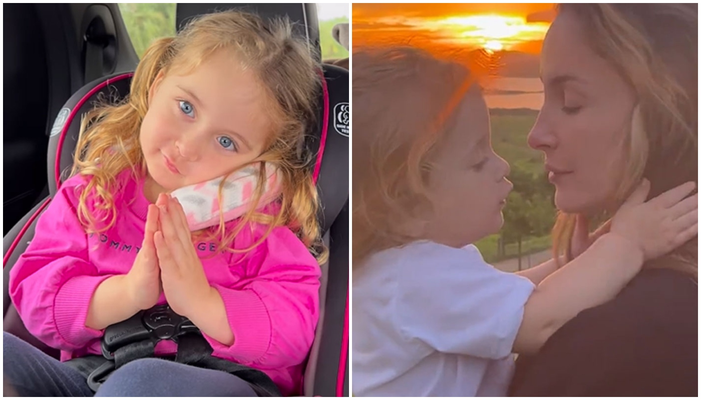 Bela, filha caçula de Claudia Leitte