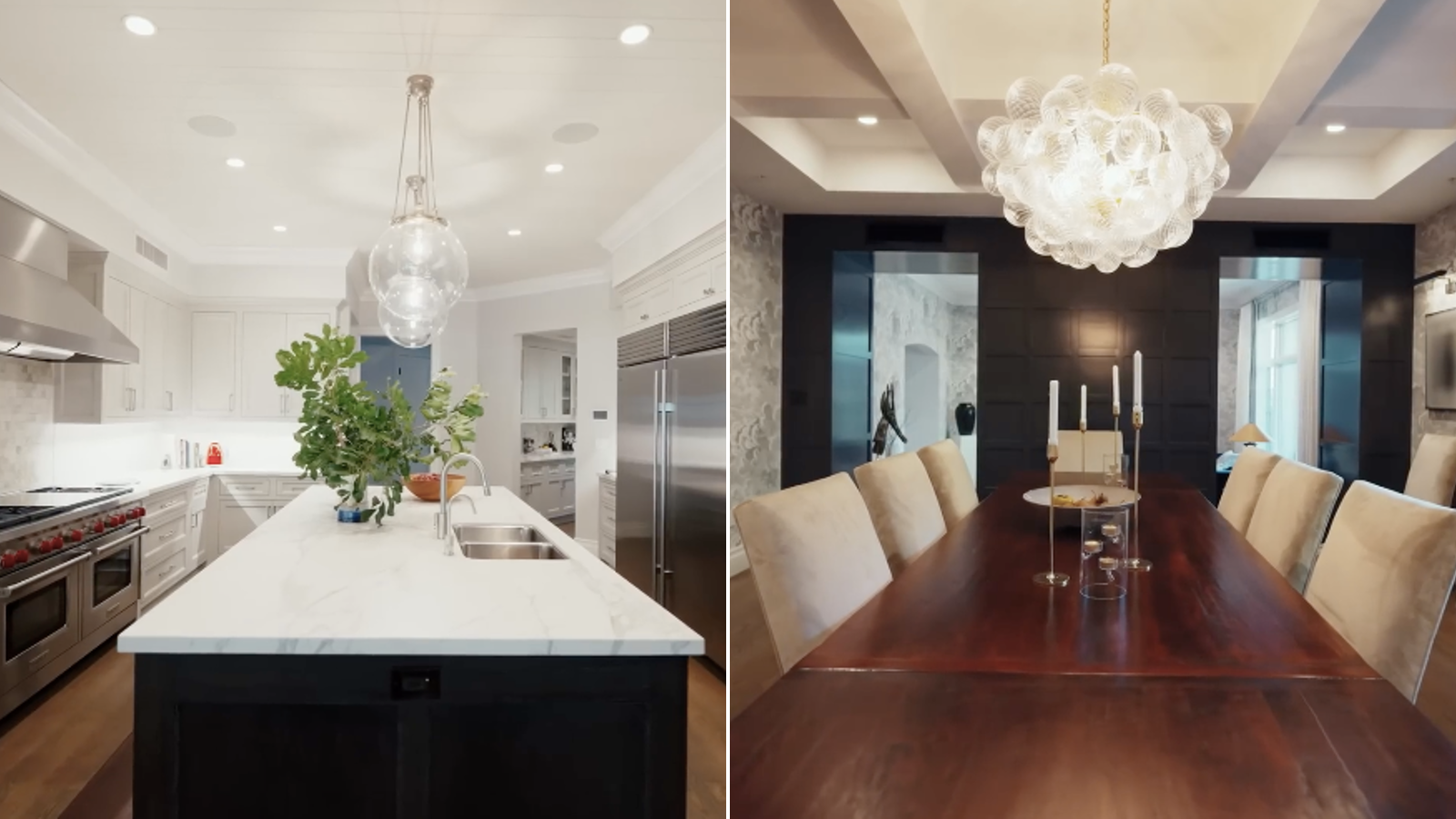 Cozinha e e sala de jantar de Viola Davis