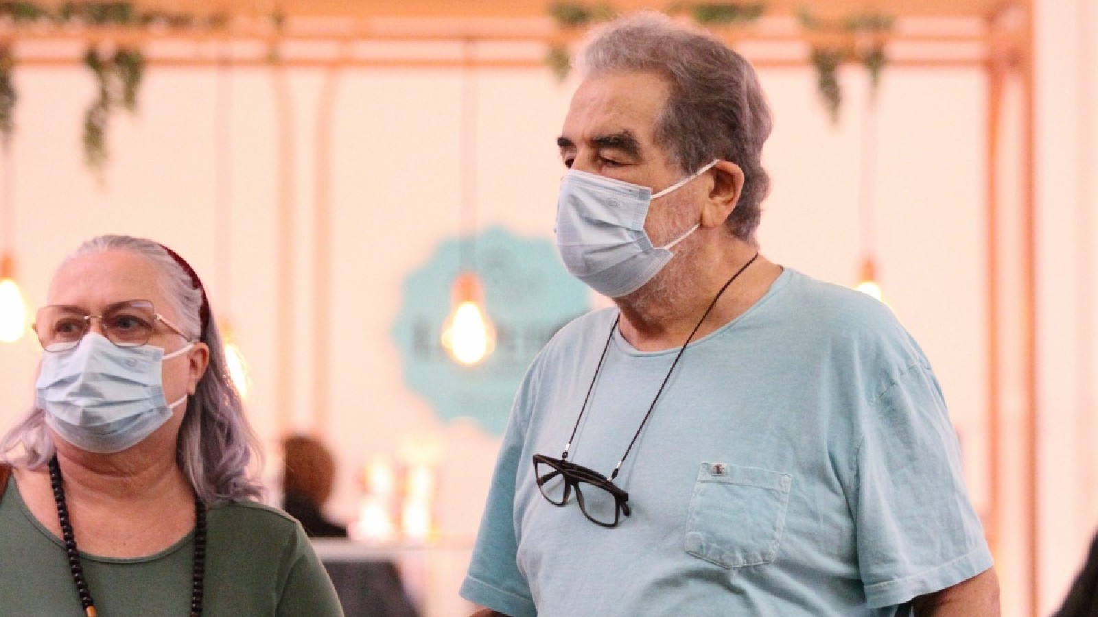 Cristina Mullins e Otávio Augusto