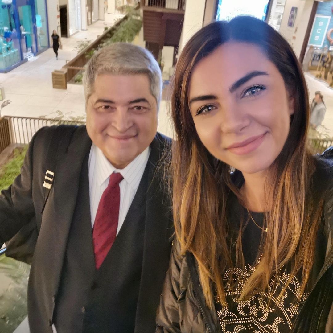 Datena e a filha, Letícia Wiermann