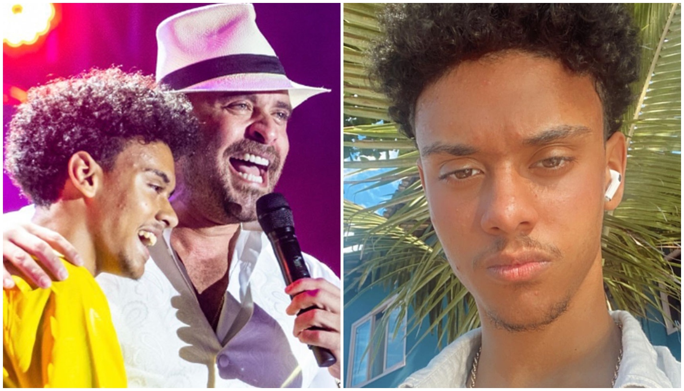 Diogo Nogueira e o filho, Davi