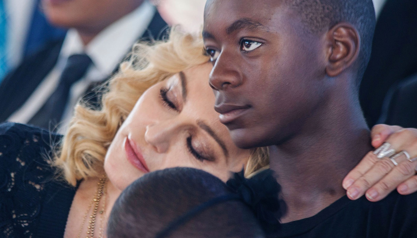 Madonna e David Banda