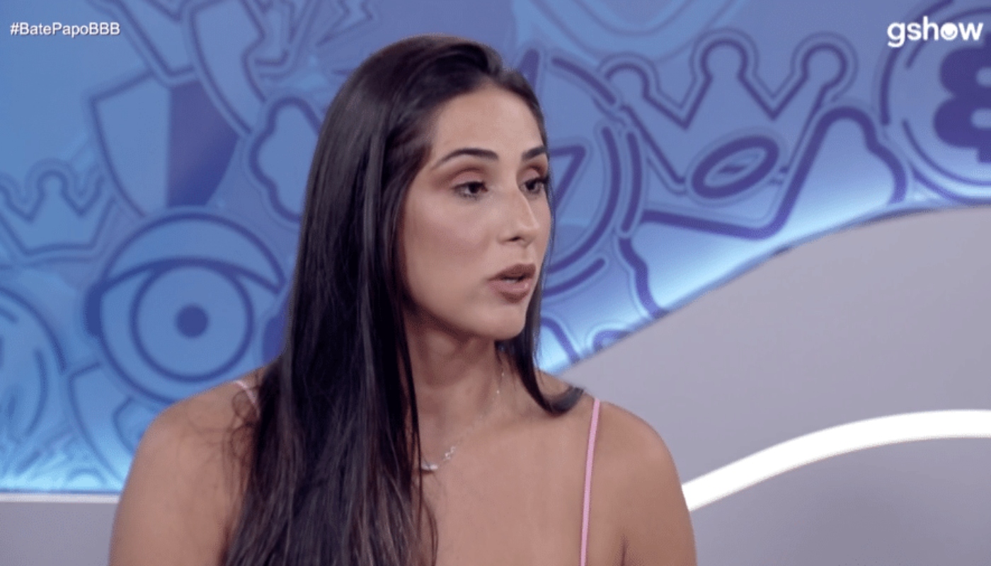 Deniziane comenta sobre Fernanda no Bate-Papo BBB