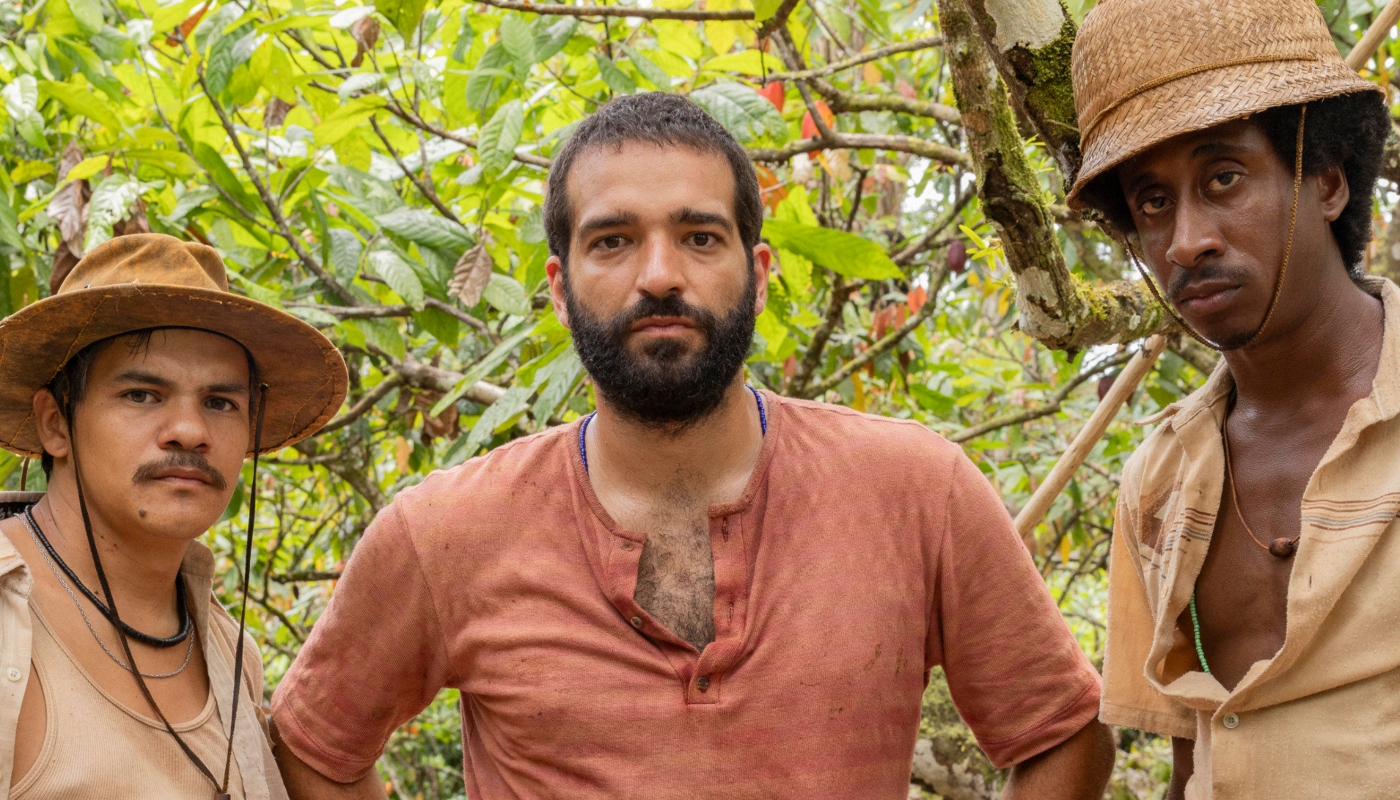 Deocleciano, José Inocêncio e Jupará (Adanilo, Humberto Carrão e Evaldo Macarrão) em