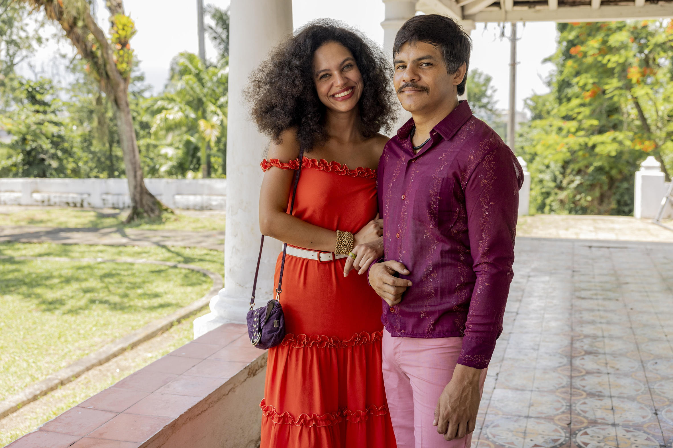 Deocleciano e Flor (Adanilo e Júlia Lemos) em