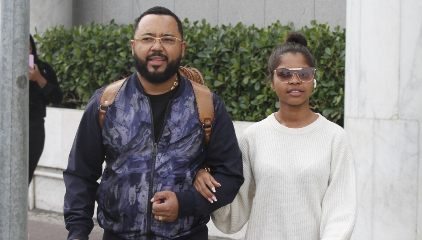 Dudu Nobre com a filha Thalita