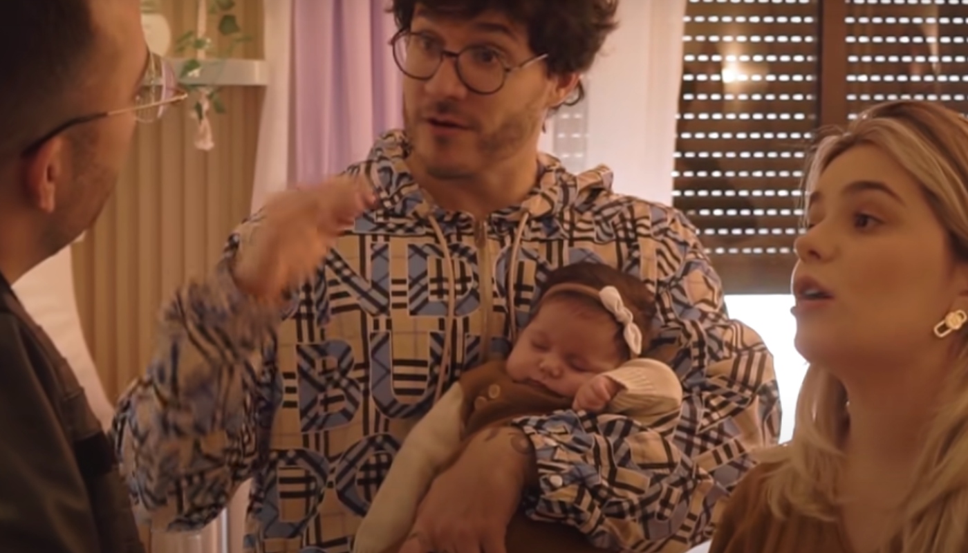 Viih Tube, Eliezer e a filha, Lua