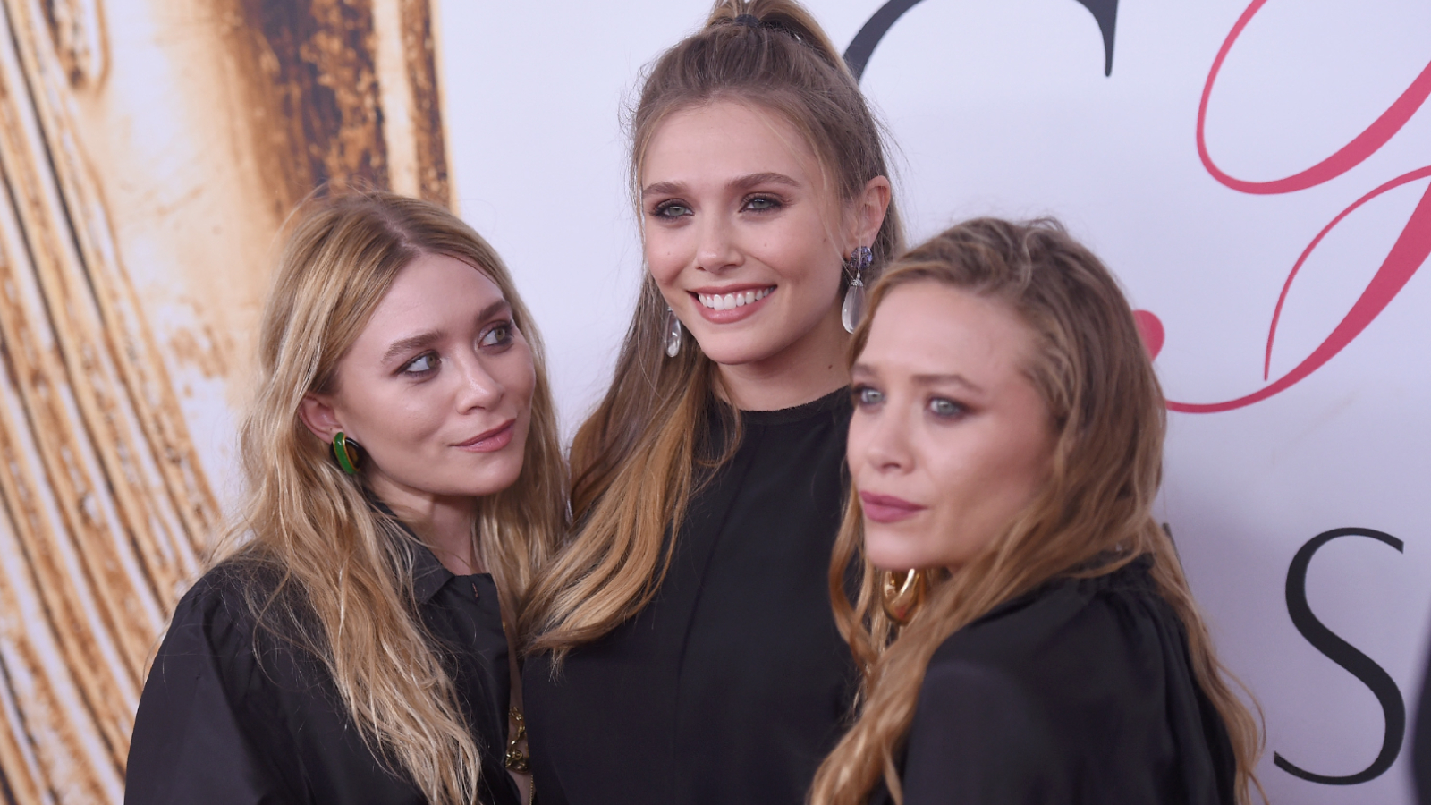 As irmãs Elizabeth, Mary-Kate e Ashley Olsen