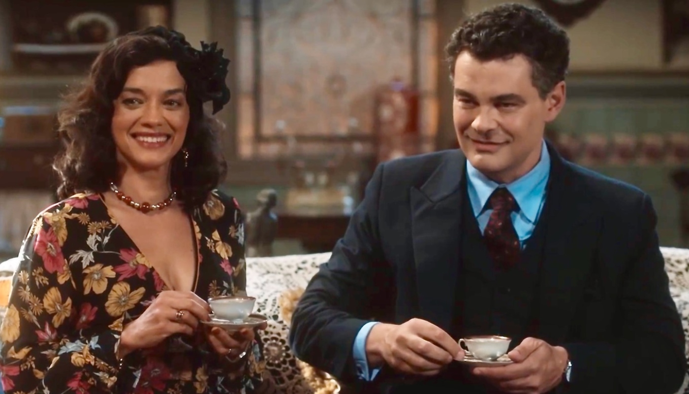 Érico (Carmo Dalla Vecchia) e Verônica (Ana Cecília Costa) em