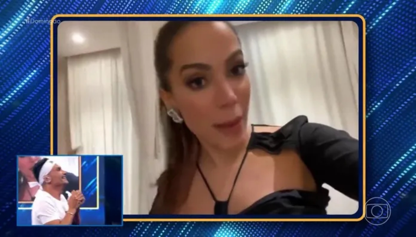 Fã de Anitta em participação no