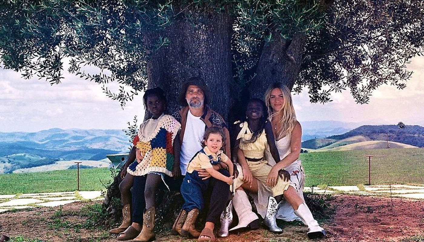 Bruno Gagliasso e Giovanna Ewbank e os filhos
