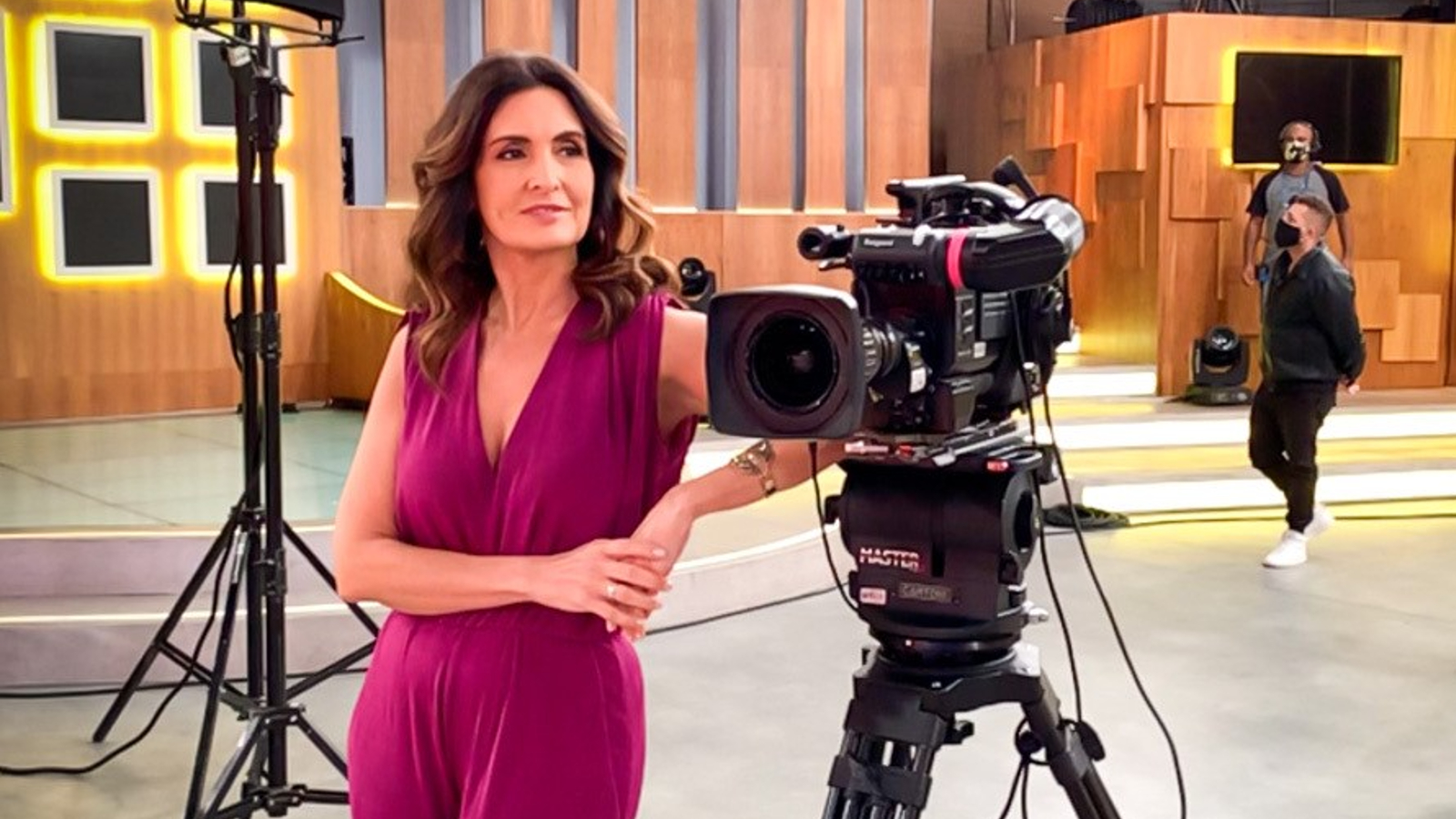 Fátima Bernardes ficou à frente do