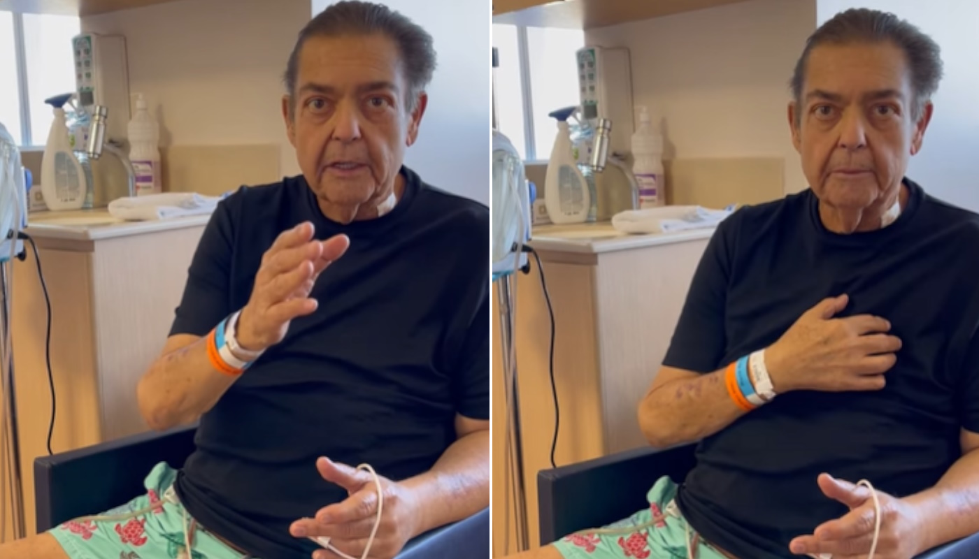 Faustão fala pela primeira vez desde a cirurgia de transplante de coração