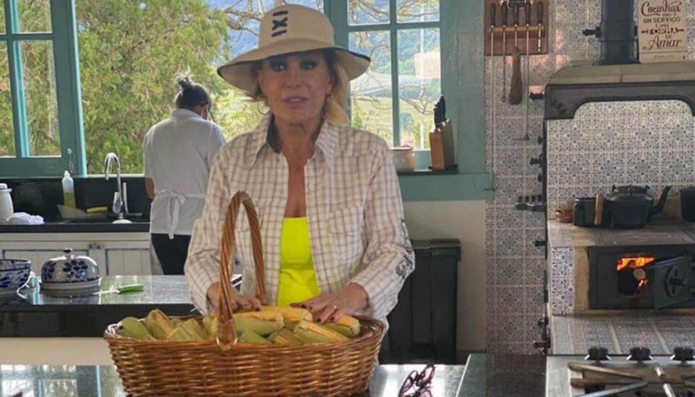 Cozinha da fazenda de Ana Maria Braga