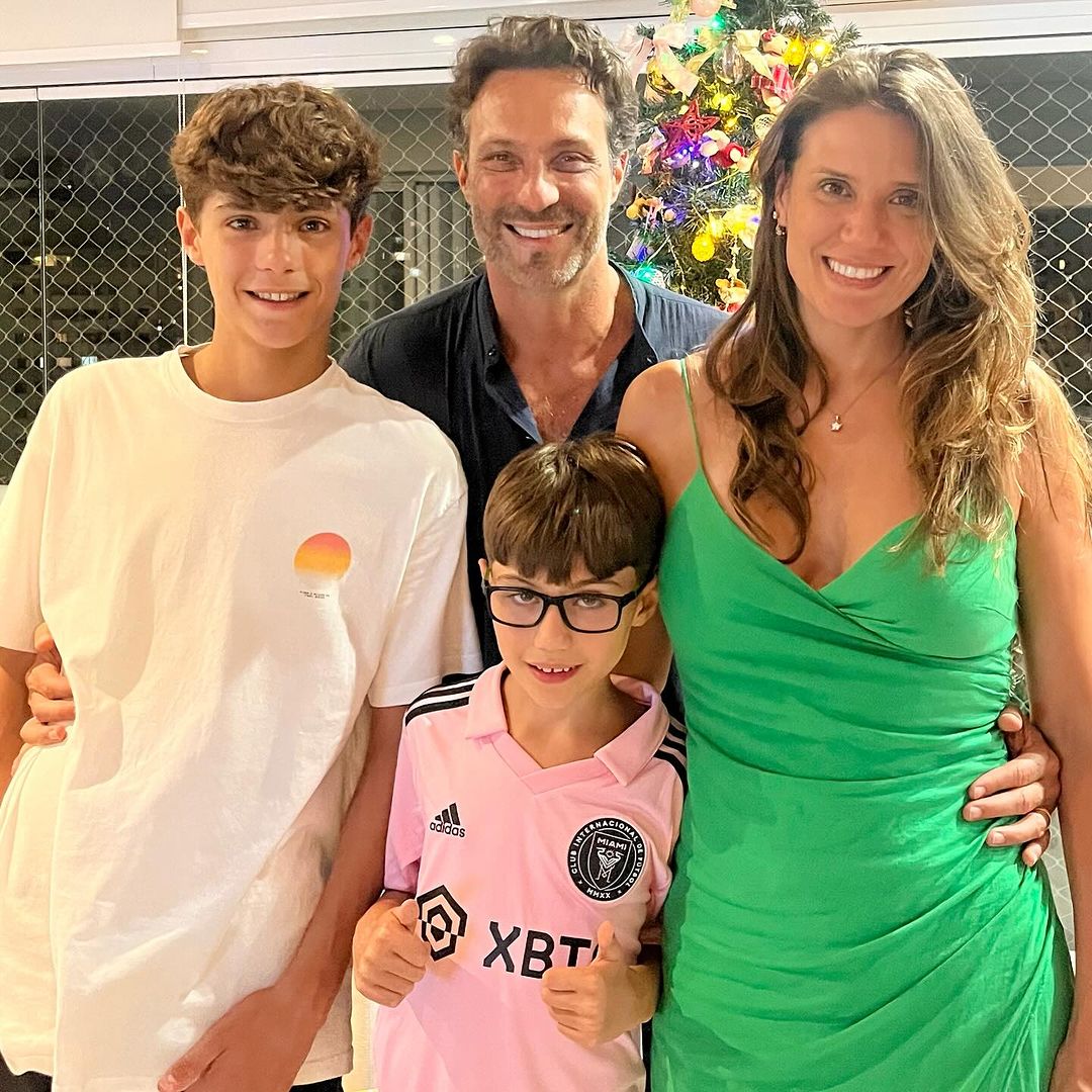 Fernando Pavão e a esposa, Maria Elisa, são pais de dois filhos
