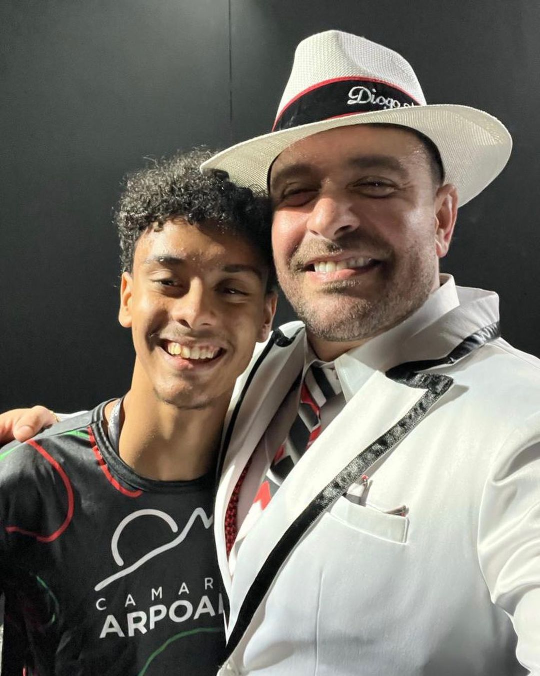 Diogo Nogueira e o filho, Davi