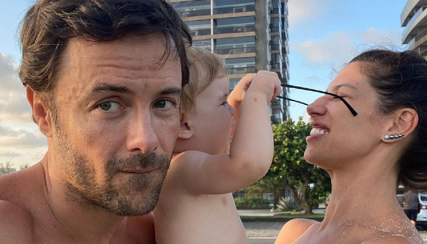 Os dois são pais do pequeno Kael, de 1 ano e 8 meses