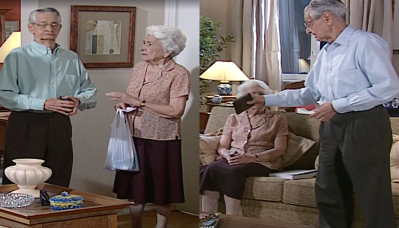 Carmen Silva e Oswaldo Louzada tinham 87 e 91 anos, respectivamente