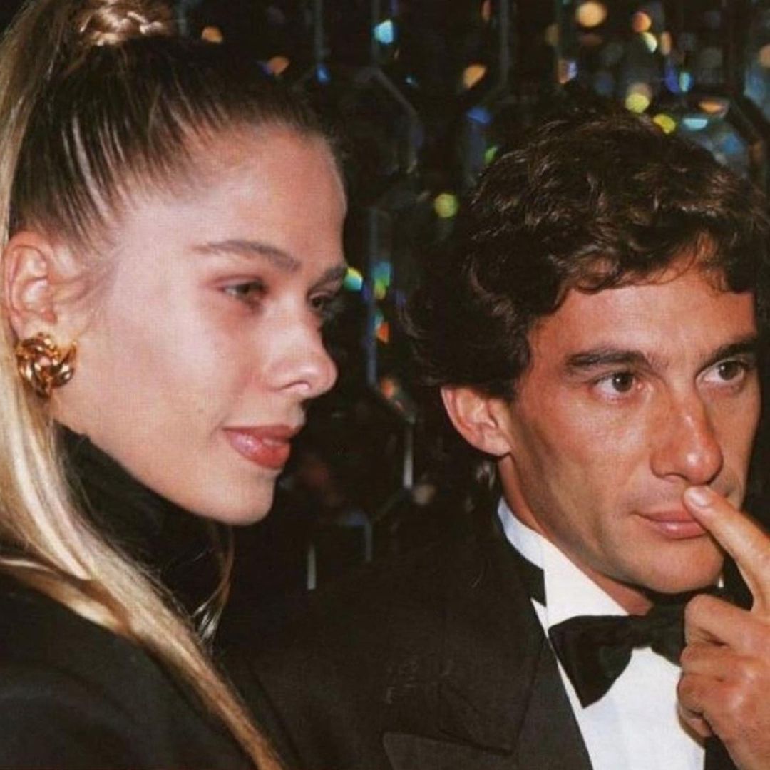 Adriane Galisteu e Ayrton Senna