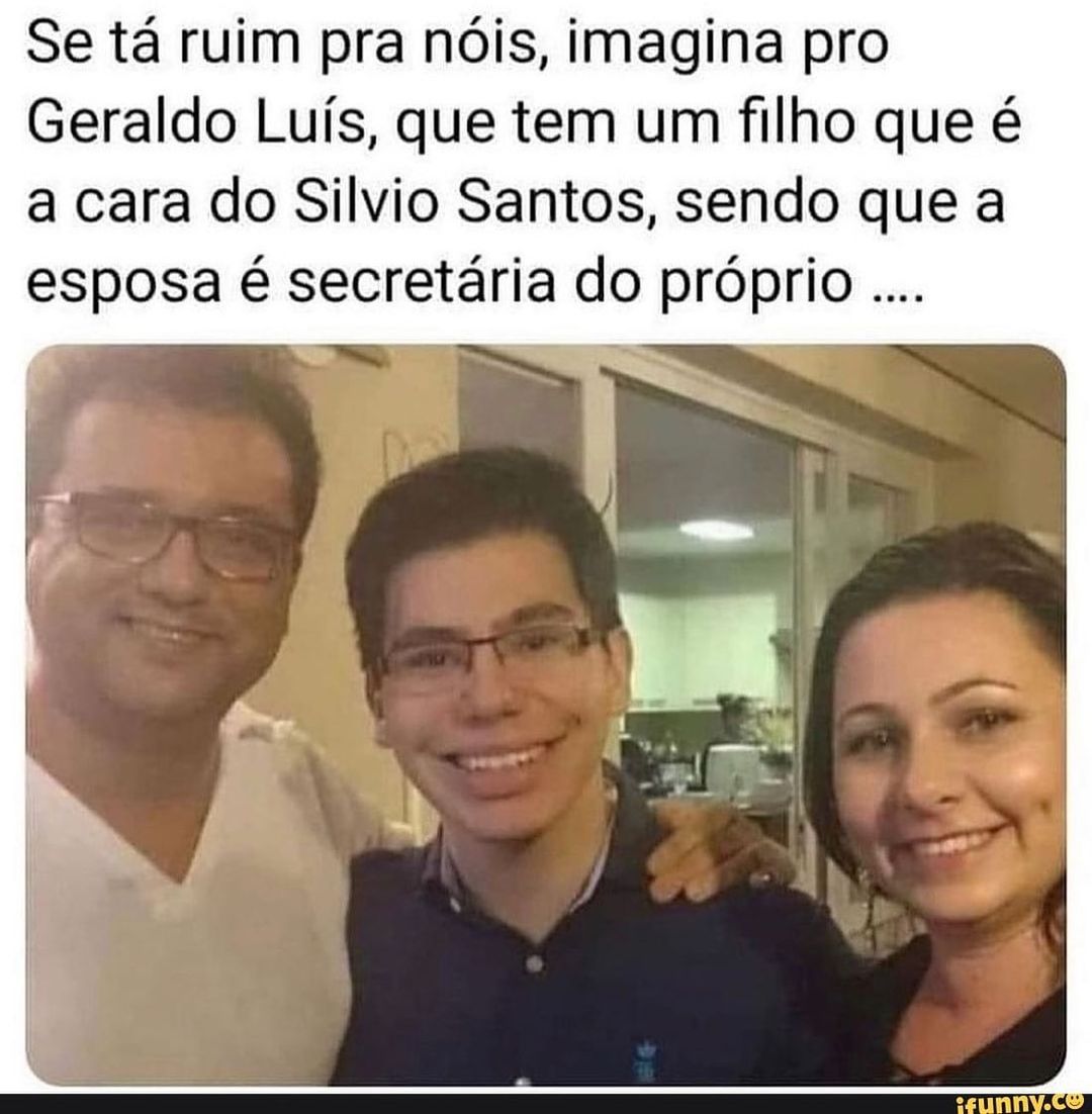 Geraldo Luís e o filho, John