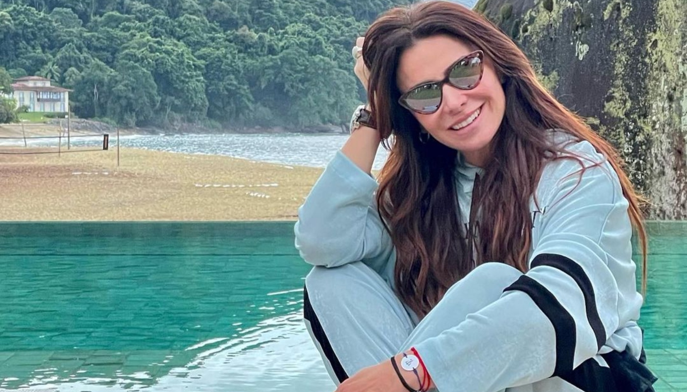 Giovanna Antonelli mostra viagem em família