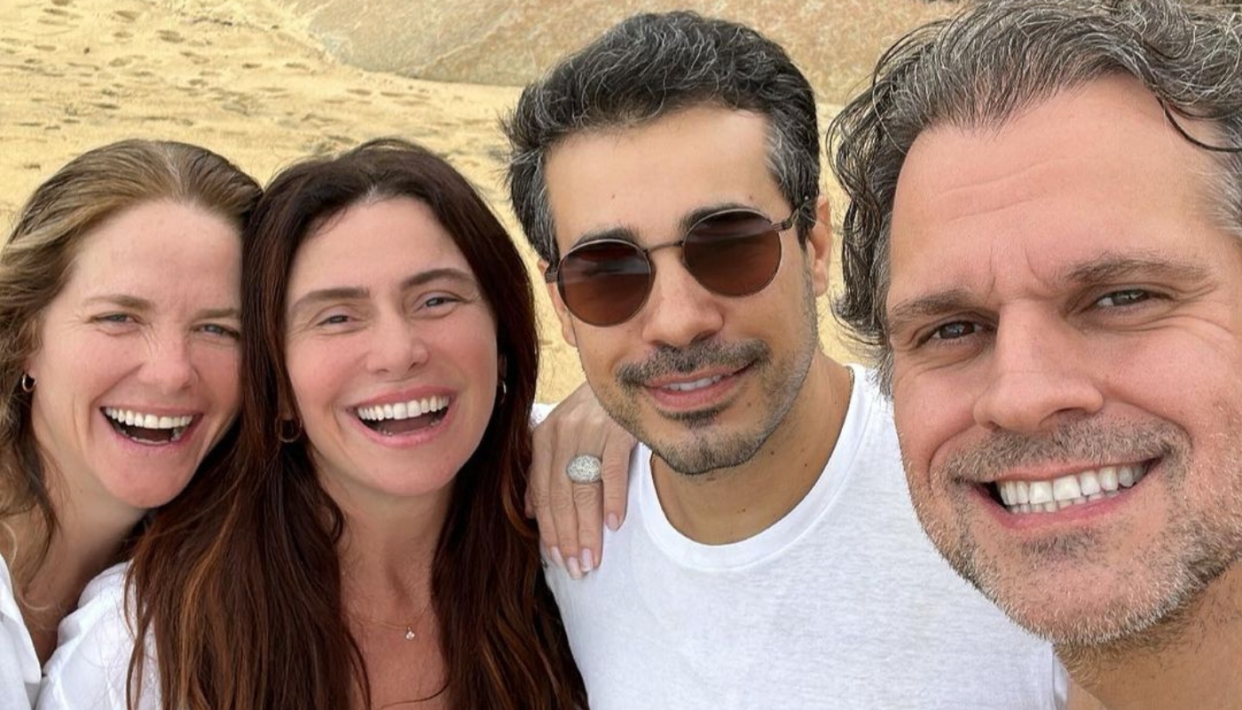 Giovanna Antonelli mostra viagem em família