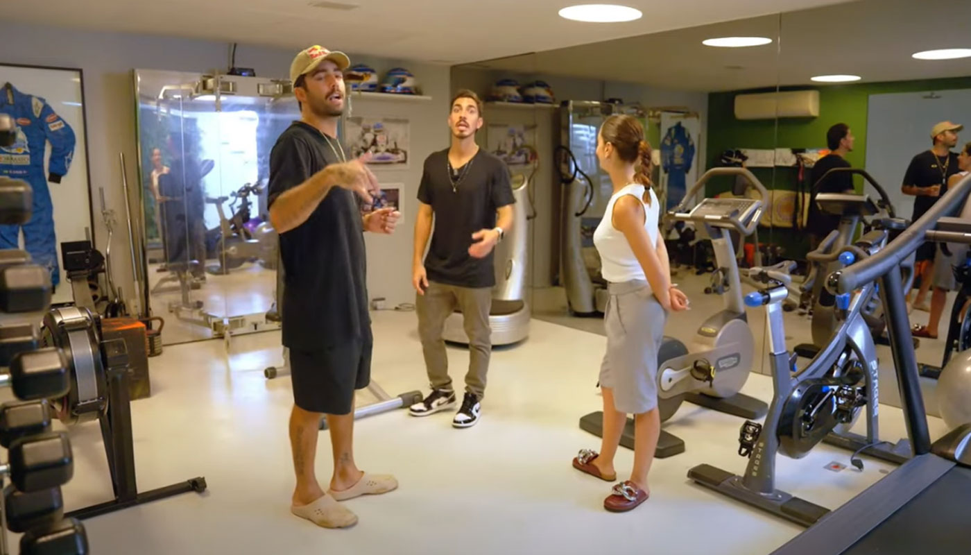 Giovanna Lancellotti e o namorado, Gabriel David, vivem em luxuosa mansão no Rio de Janeiro