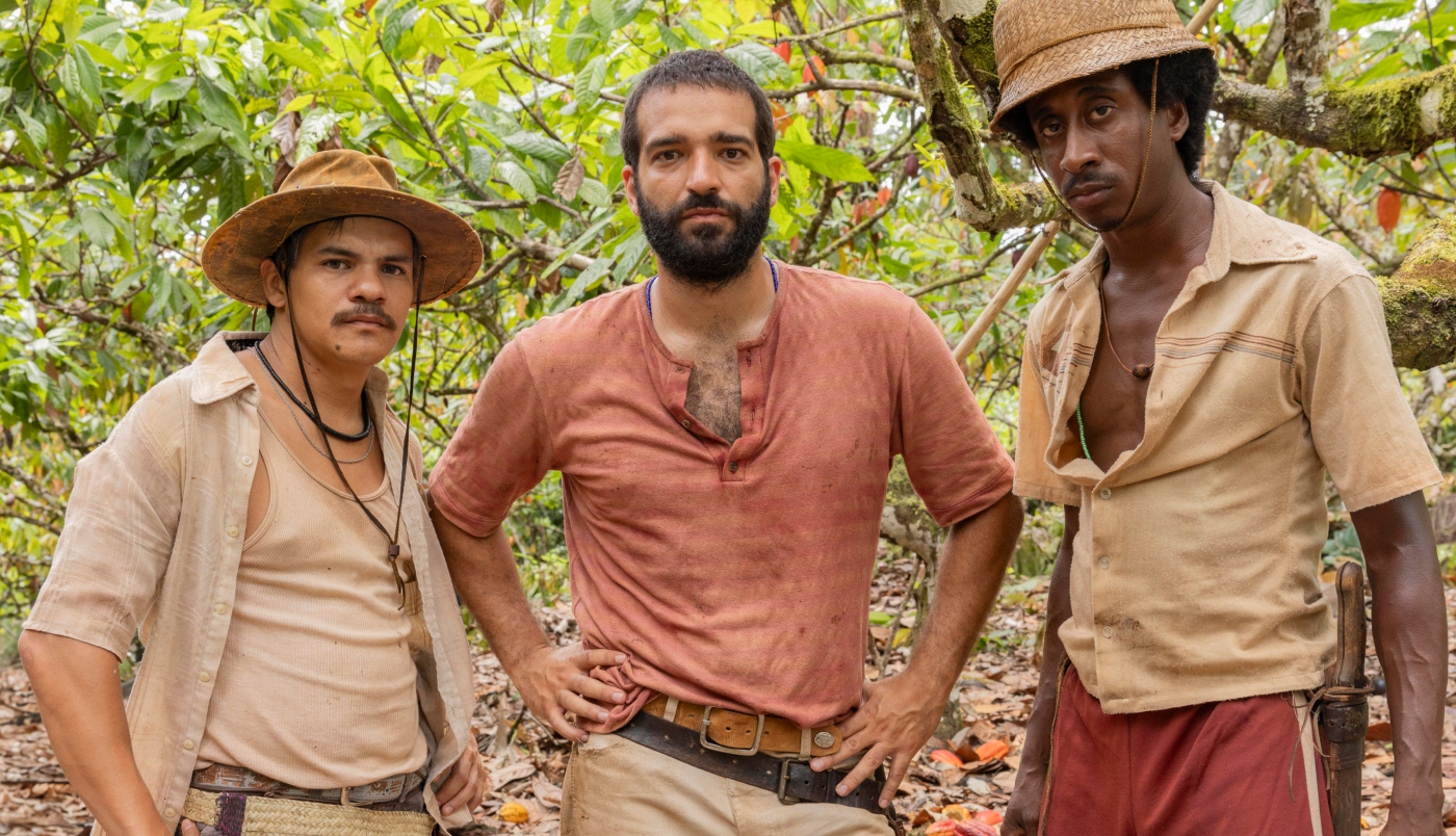 Adanilo (à esquerda), Humberto Carrão (centro) e Evaldo Silva