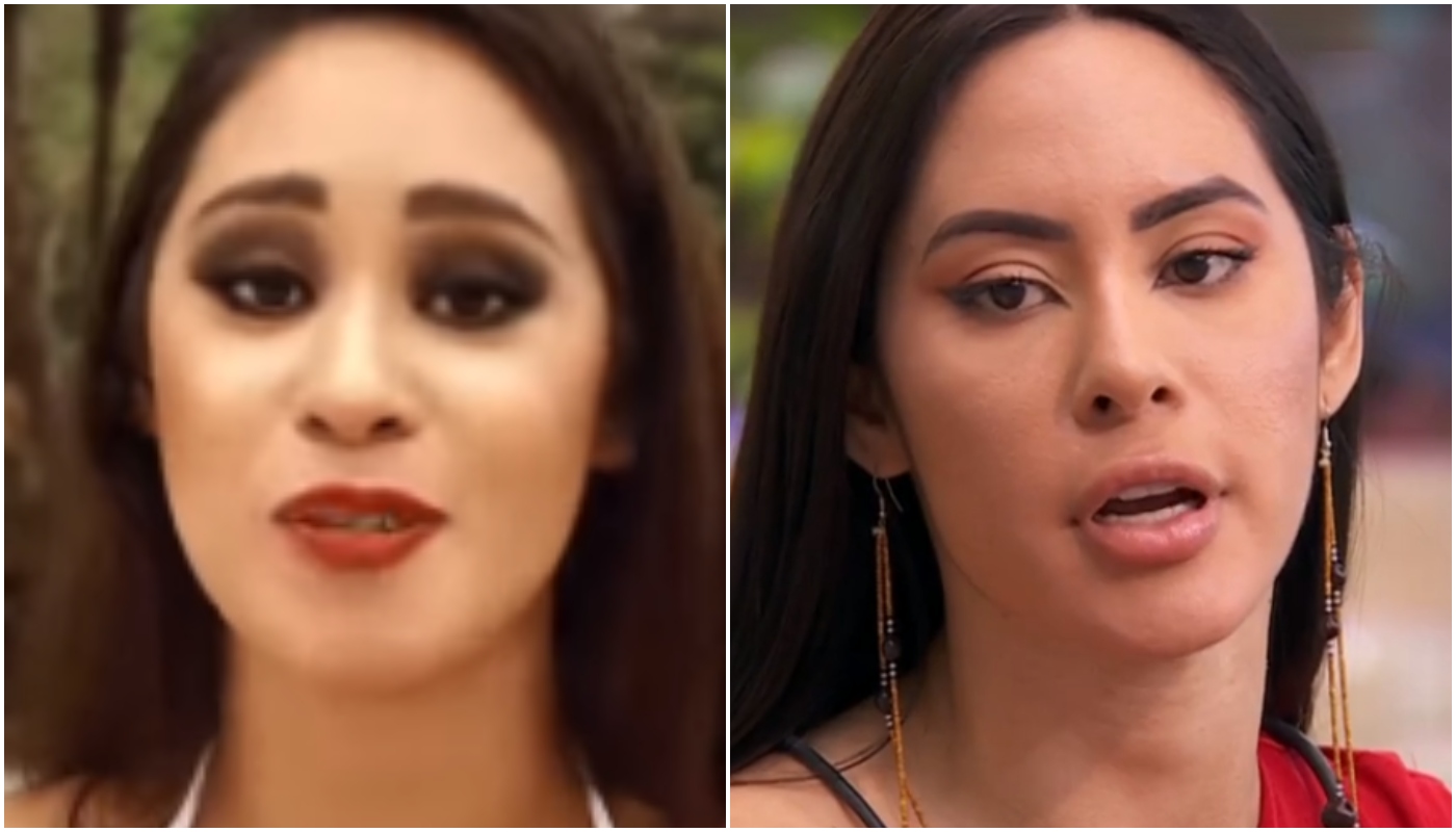 Antes e depois Isabelle, do BBB24