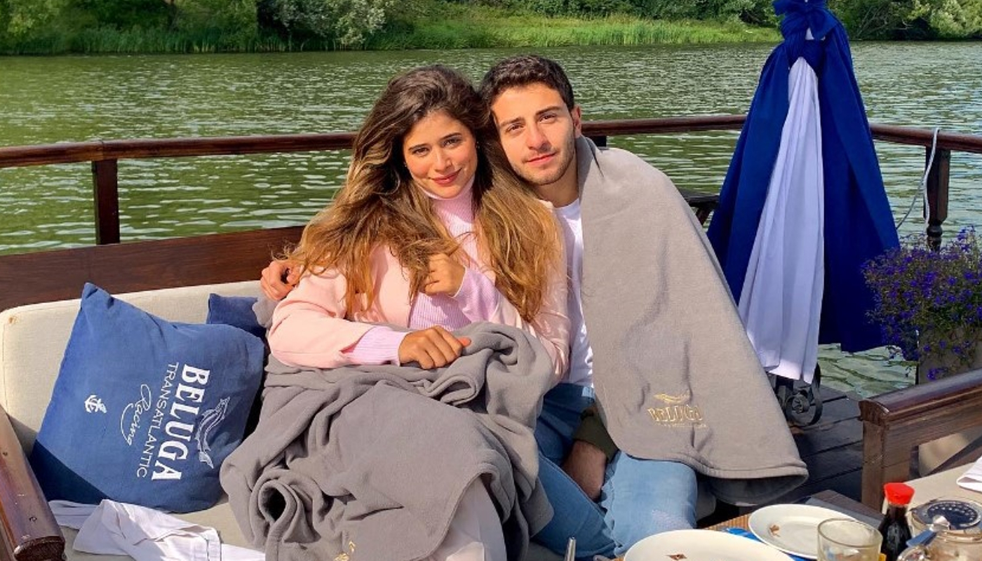 Isadora Cruz e o namorado, Elik Yagubov