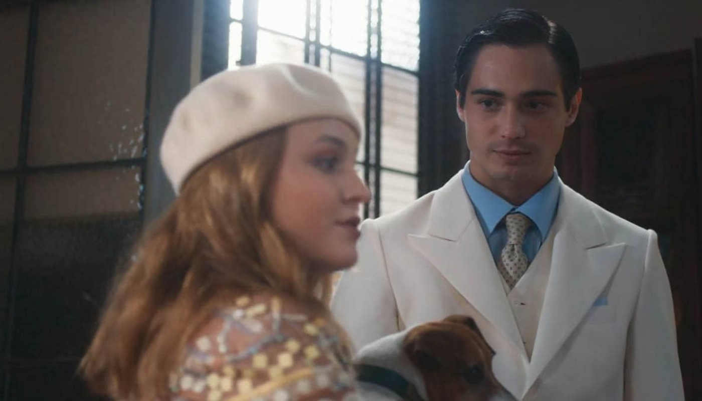 Isadora (Larissa Manoela) e Joaquim (Danilo Mesquita) em