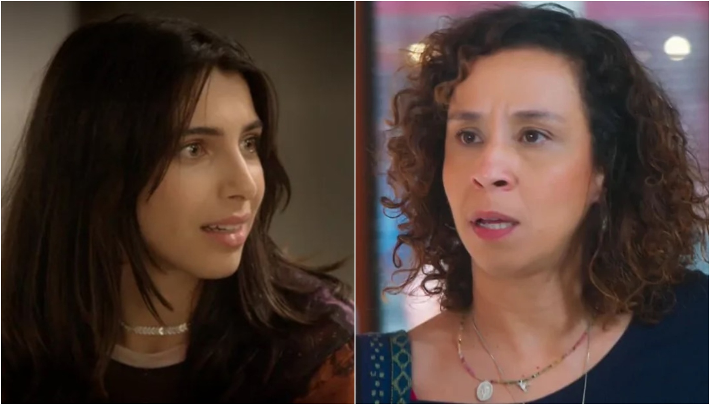 Ísis (Rayssa Bratillieri) e Adriana (Thalita Carauta) em