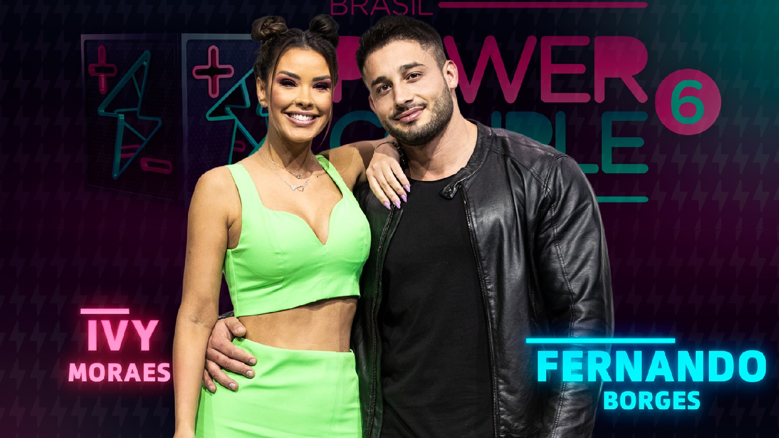 Ivy Moraes e seu namorado, Fernando Borges